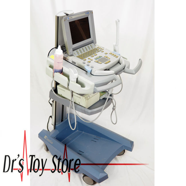 Sonosite Titan Portable Ultrasound With Curved Array & Transvaginal Transducers DIAGNOSTIC ULTRASOUND MACHINES FOR SALE