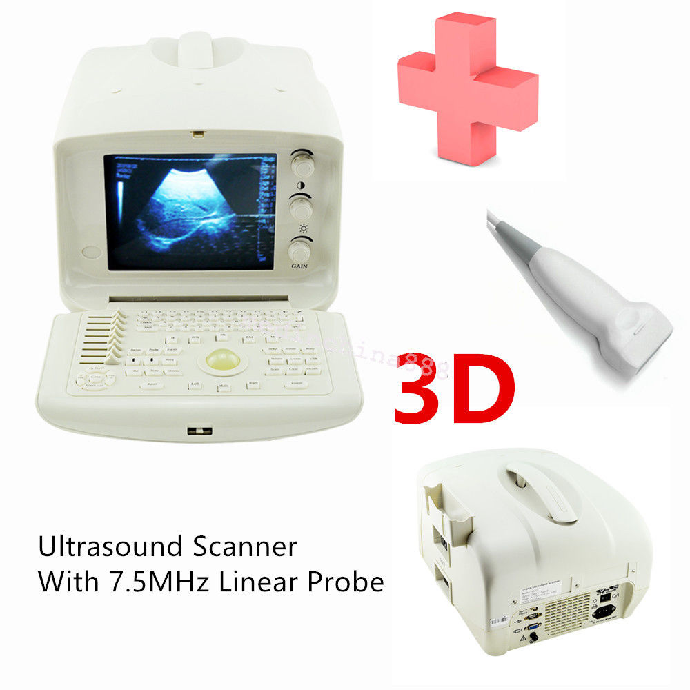 Ultrasound Scanner Monitor With Linear Probe N 3D LCD Digital Display Portable 190891264251 DIAGNOSTIC ULTRASOUND MACHINES FOR SALE