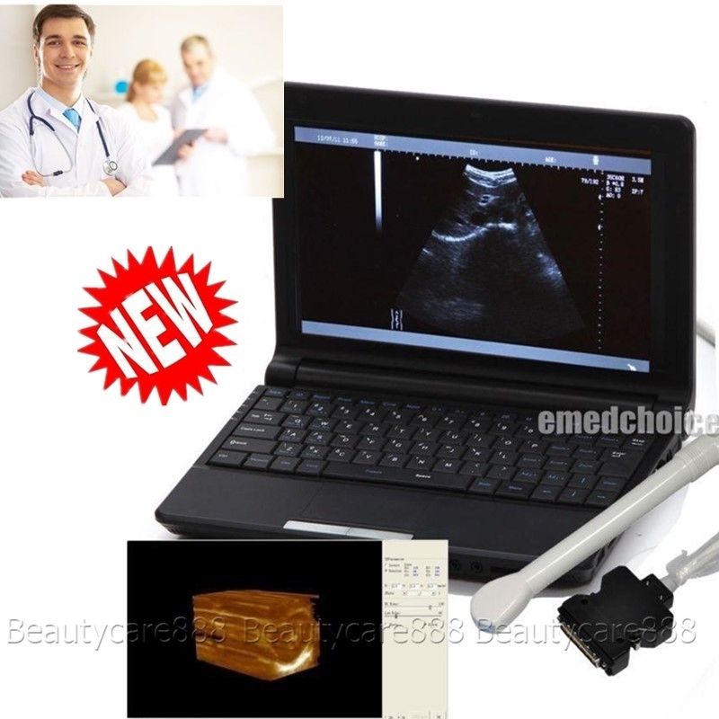 Top Digital Laptop Ultrasound Scanner/Machine/System +Transvaginal probe +3D CE 190891232489 DIAGNOSTIC ULTRASOUND MACHINES FOR SALE