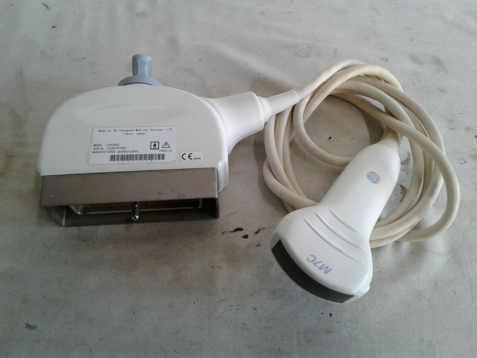 GE M7C Curved Array Ultrasound Transducer Probe #2 DIAGNOSTIC ULTRASOUND MACHINES FOR SALE