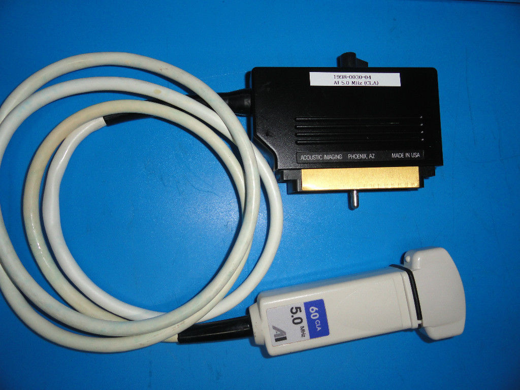 Acoustic Imaging 60CLA 5.0MHz Curved Linear Array Probe (3313) DIAGNOSTIC ULTRASOUND MACHINES FOR SALE