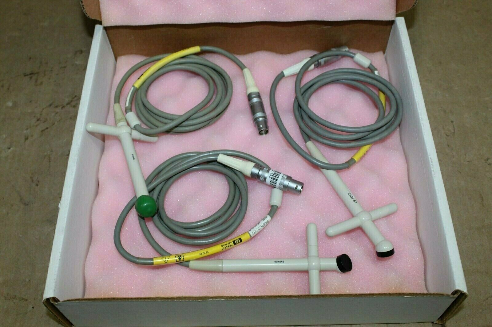 HP/Agilent 21221A Ultrasound Doppler Transducer Probe -LOT OF 3! DIAGNOSTIC ULTRASOUND MACHINES FOR SALE