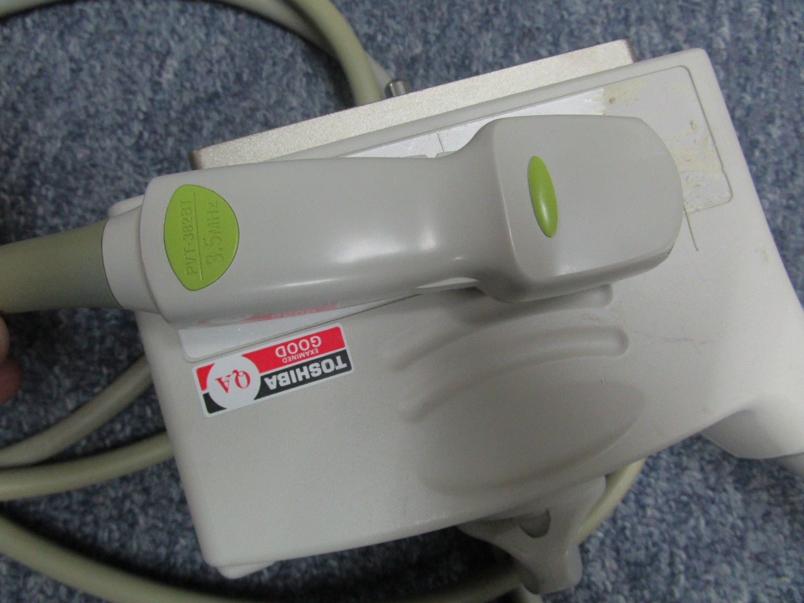 Toshiba PVT-382BT Convex 3.5MHz Ultrasound Transducer Probe **PLEASE READ**AS IS DIAGNOSTIC ULTRASOUND MACHINES FOR SALE