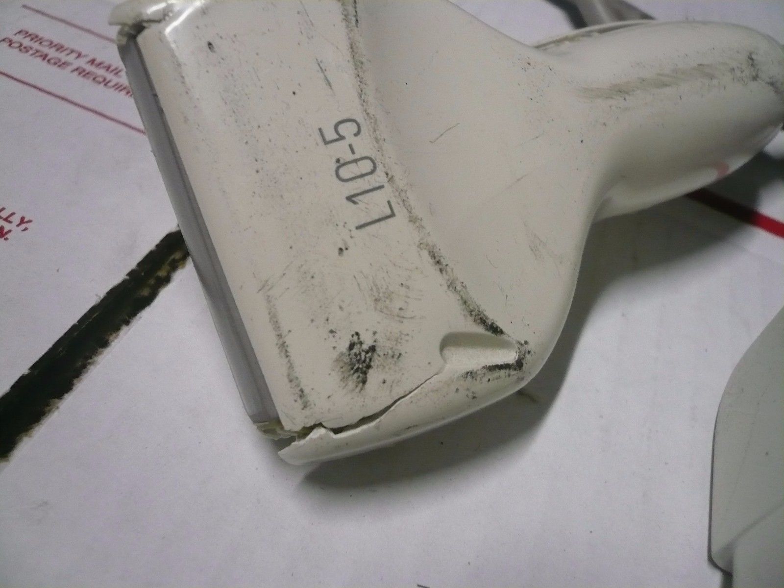 Siemens L10-5 Linear Array Ultrasound Transducer Probe  FOR PARTS BROKEN AS IS DIAGNOSTIC ULTRASOUND MACHINES FOR SALE