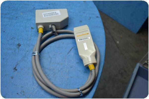 TOSHIBA PLF 503ST 5MHZ DIAGNOSTIC ULTRASOUND TRANSDUCER / PROBE ! (142250) DIAGNOSTIC ULTRASOUND MACHINES FOR SALE