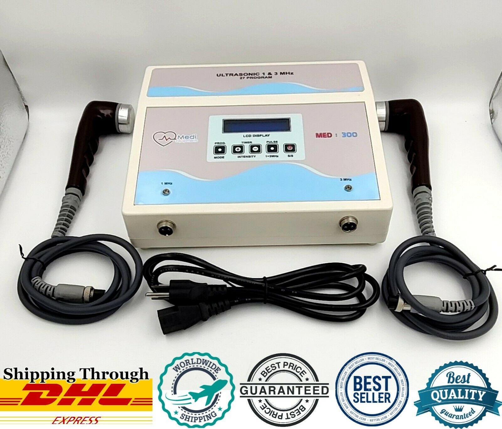 Ultrasound Therapy Machine Ultra 1MHz & 3MHz PhysioTherapy Physical Therapy Unit DIAGNOSTIC ULTRASOUND MACHINES FOR SALE