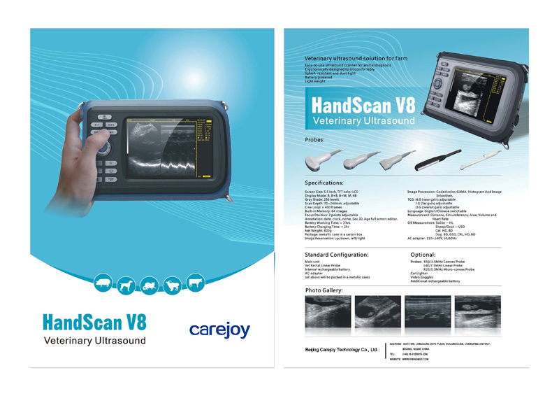 CE Veterinary Machine ultrasound scanner,rectal Probe Animal breeding Livestock 190891394293 DIAGNOSTIC ULTRASOUND MACHINES FOR SALE