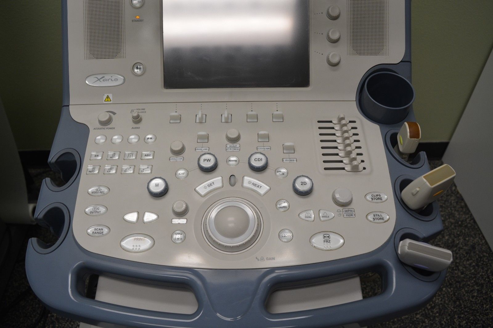 Toshiba Xario SSA-660A Ultrasound with THREE Probes – Excellent Condition!!! DIAGNOSTIC ULTRASOUND MACHINES FOR SALE