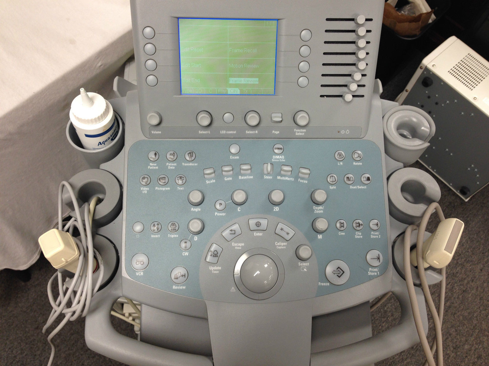 Siemens Acuson CV70 Cardiac Vascular Ultrasound Machine. L10-5 P4-2 Included DIAGNOSTIC ULTRASOUND MACHINES FOR SALE