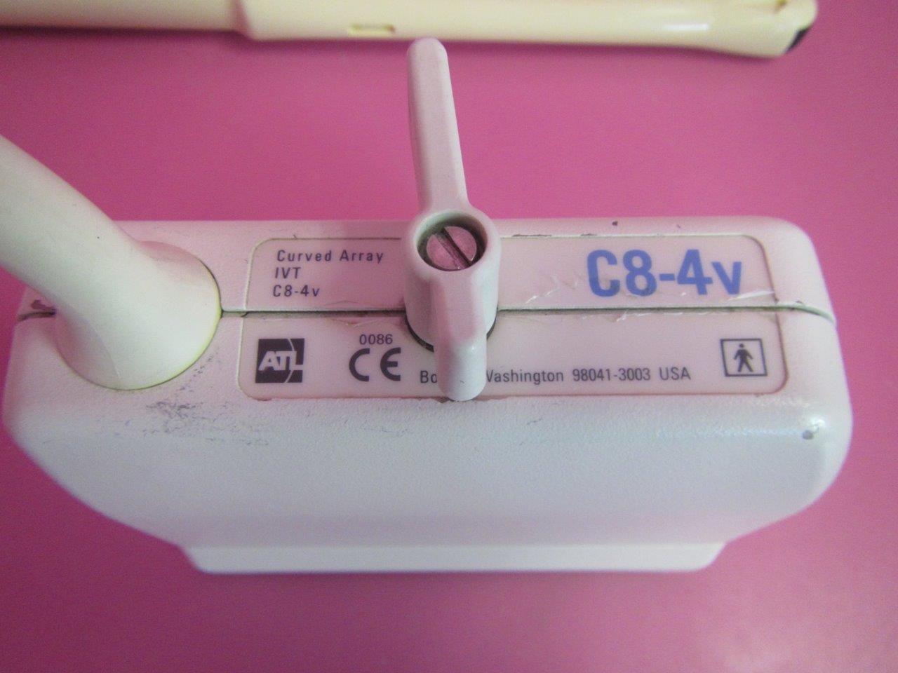 ATL C8-4V Transvaginal Curved Array IVT Ultrasound Transducer Probe 4-8 MHz HDI DIAGNOSTIC ULTRASOUND MACHINES FOR SALE