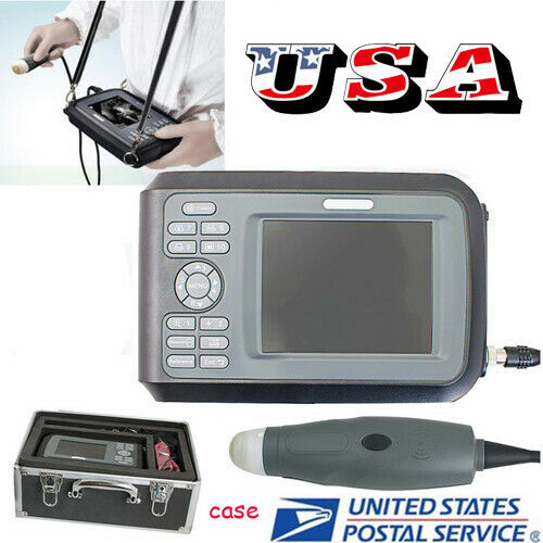 Ultrasound Scanner handheld Monitor For Cows Horses Mechanical Sector Probe MINI DIAGNOSTIC ULTRASOUND MACHINES FOR SALE