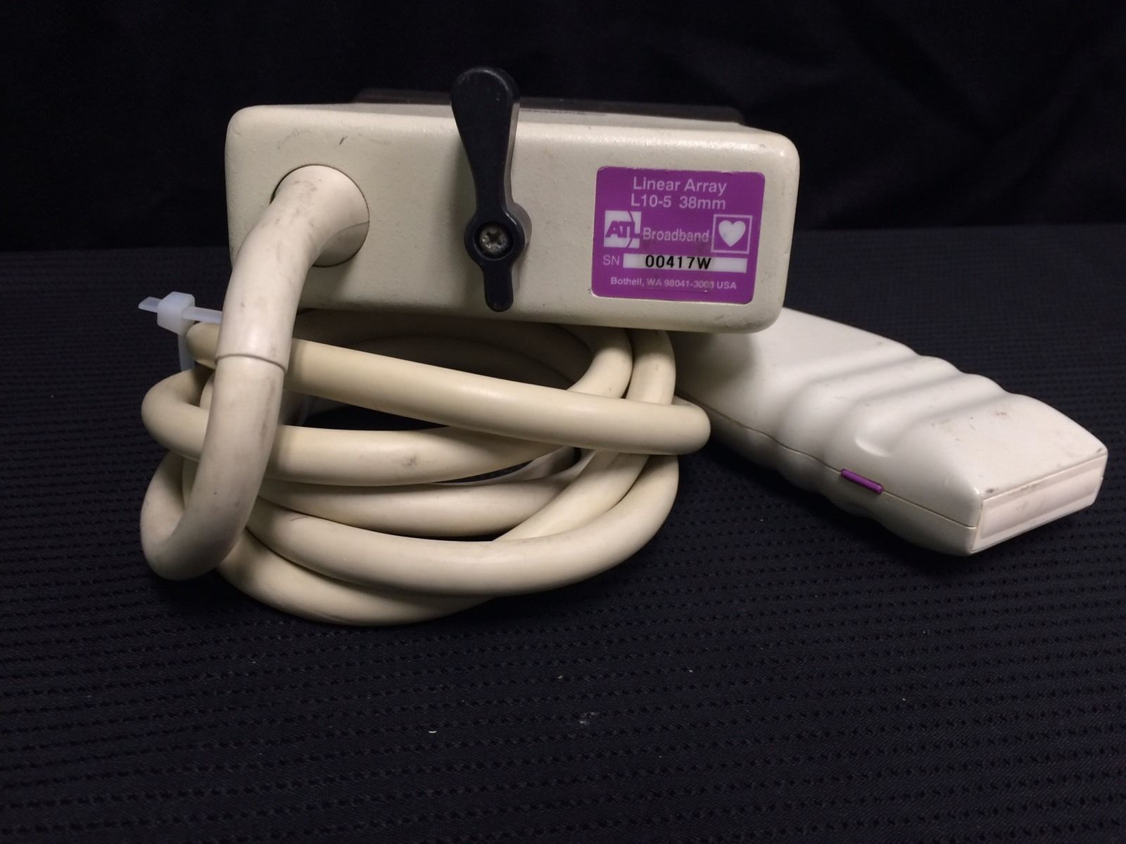 L10-5 Linear Array Probe for Small parts carotid & Vascular applications DIAGNOSTIC ULTRASOUND MACHINES FOR SALE