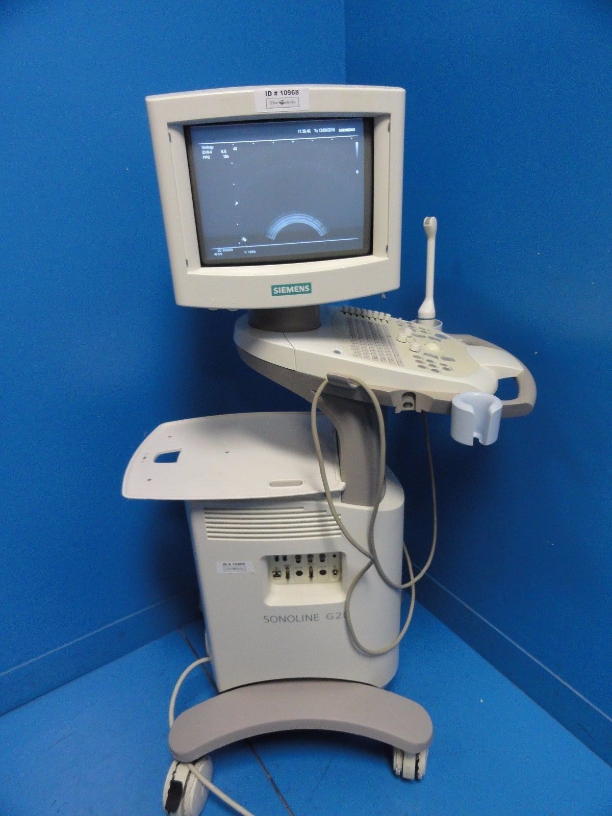 2004 Siemens Sonoline G20 Ultrasound W/ EV9-4 Endocavity Transducer (10968) DIAGNOSTIC ULTRASOUND MACHINES FOR SALE