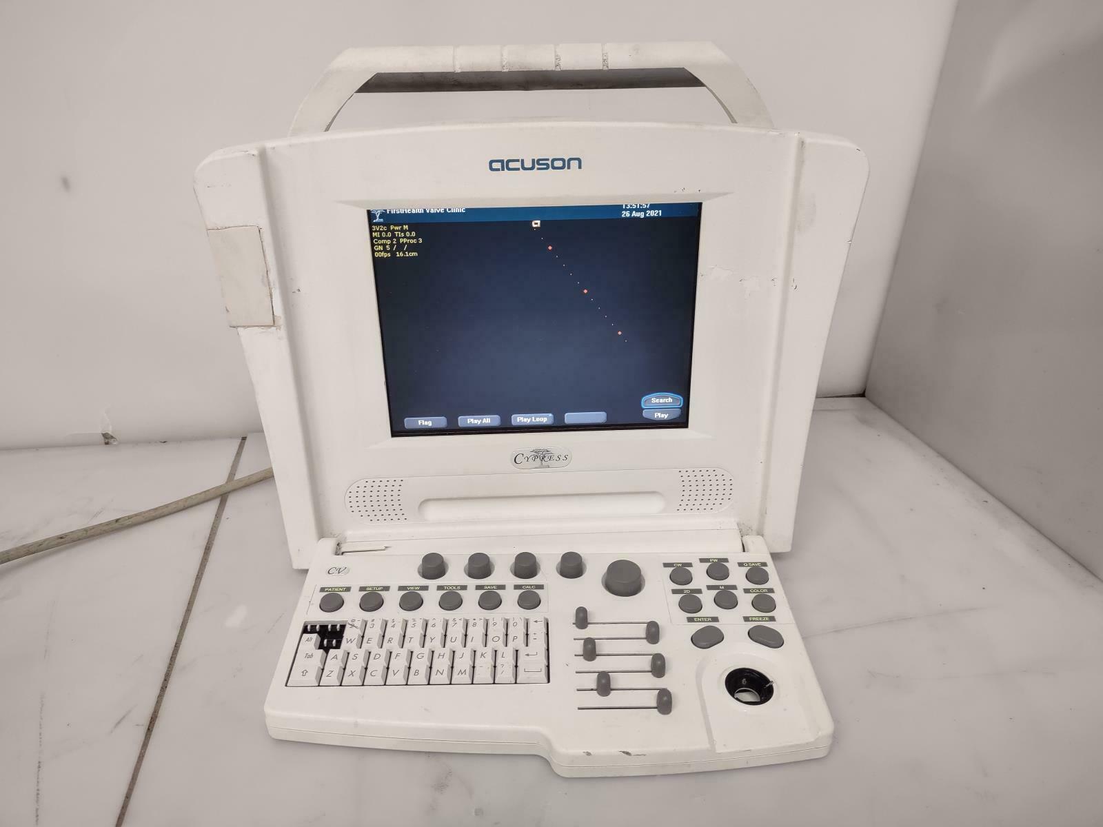 Acuson Cypress Ultrasound System (As-Is) DIAGNOSTIC ULTRASOUND MACHINES FOR SALE