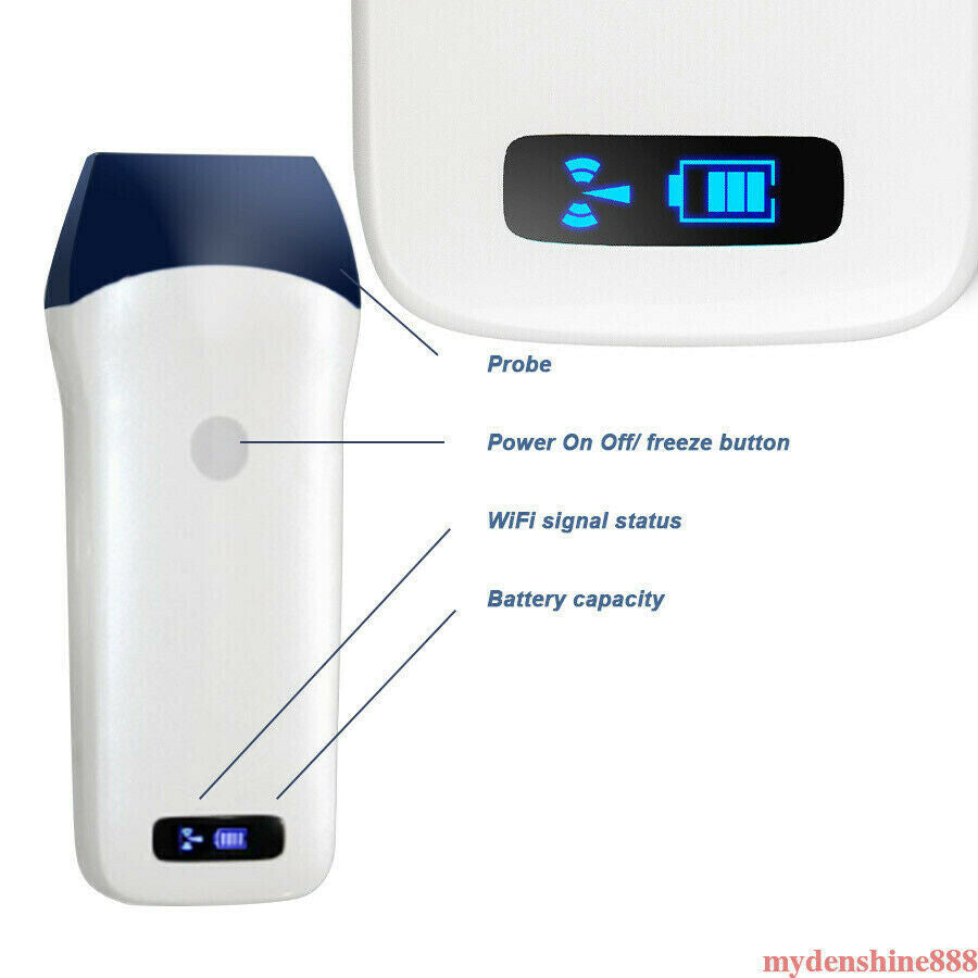 Portable WIFI Wireless Color Doppler Ultrasound Scanner 7.5Mhz Linear Probe 128E DIAGNOSTIC ULTRASOUND MACHINES FOR SALE