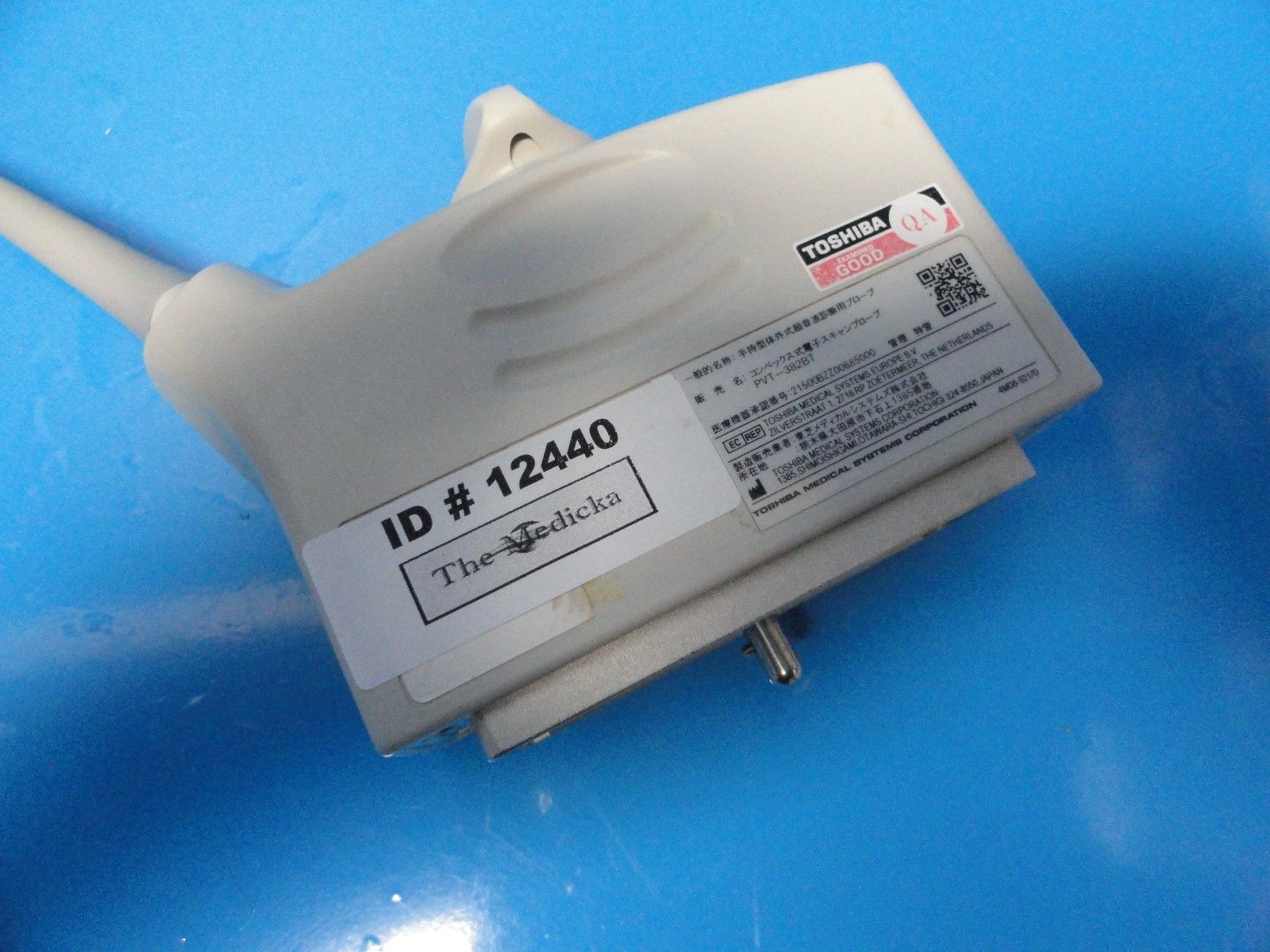 Toshiba PVT-382BT 3.5MHz Convex Array Probe for Aplio & Xario Systems ~ 12440 DIAGNOSTIC ULTRASOUND MACHINES FOR SALE