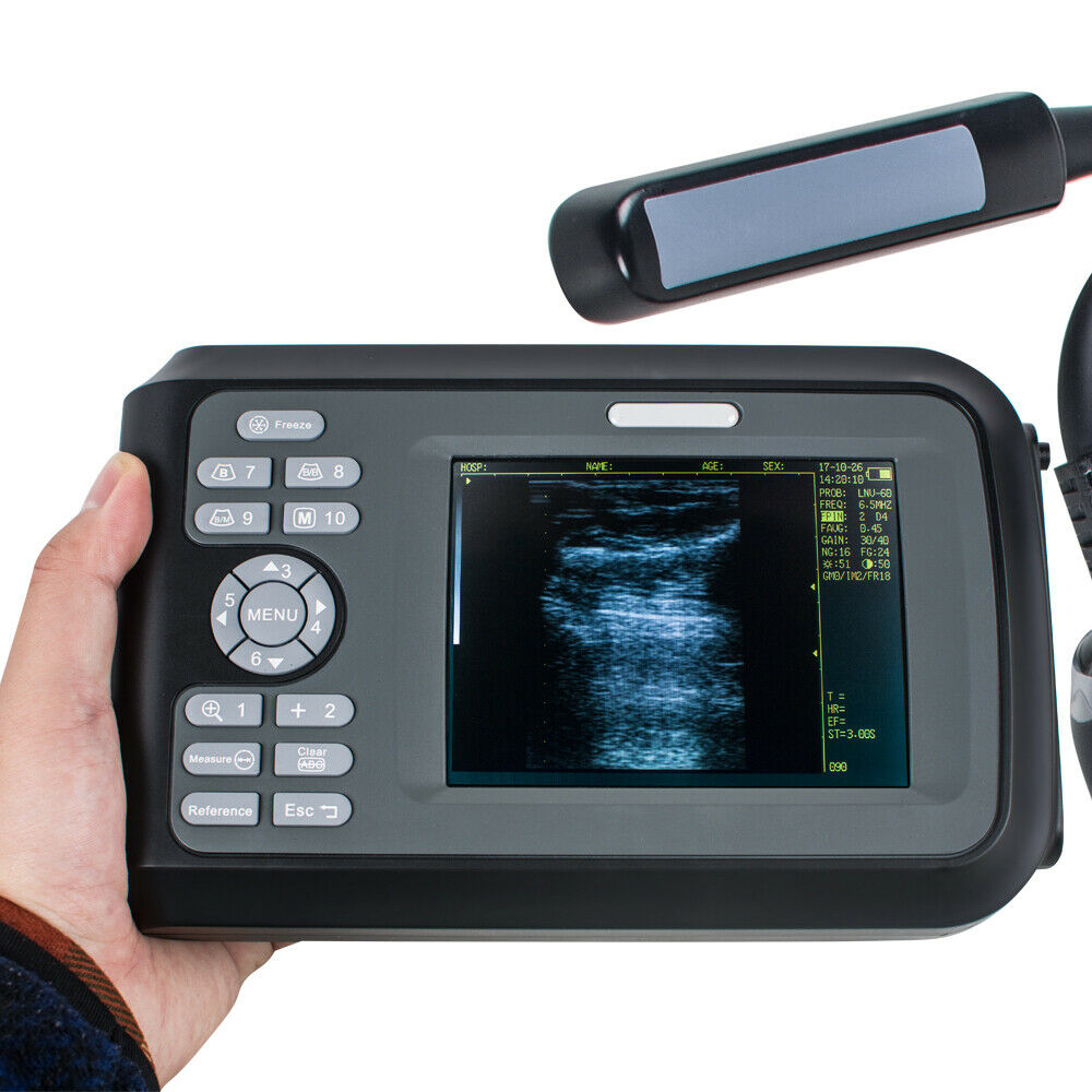 Portable Handheld Veterinary Animal Pregnancy Ultrasound Scanner Machine +Probe DIAGNOSTIC ULTRASOUND MACHINES FOR SALE
