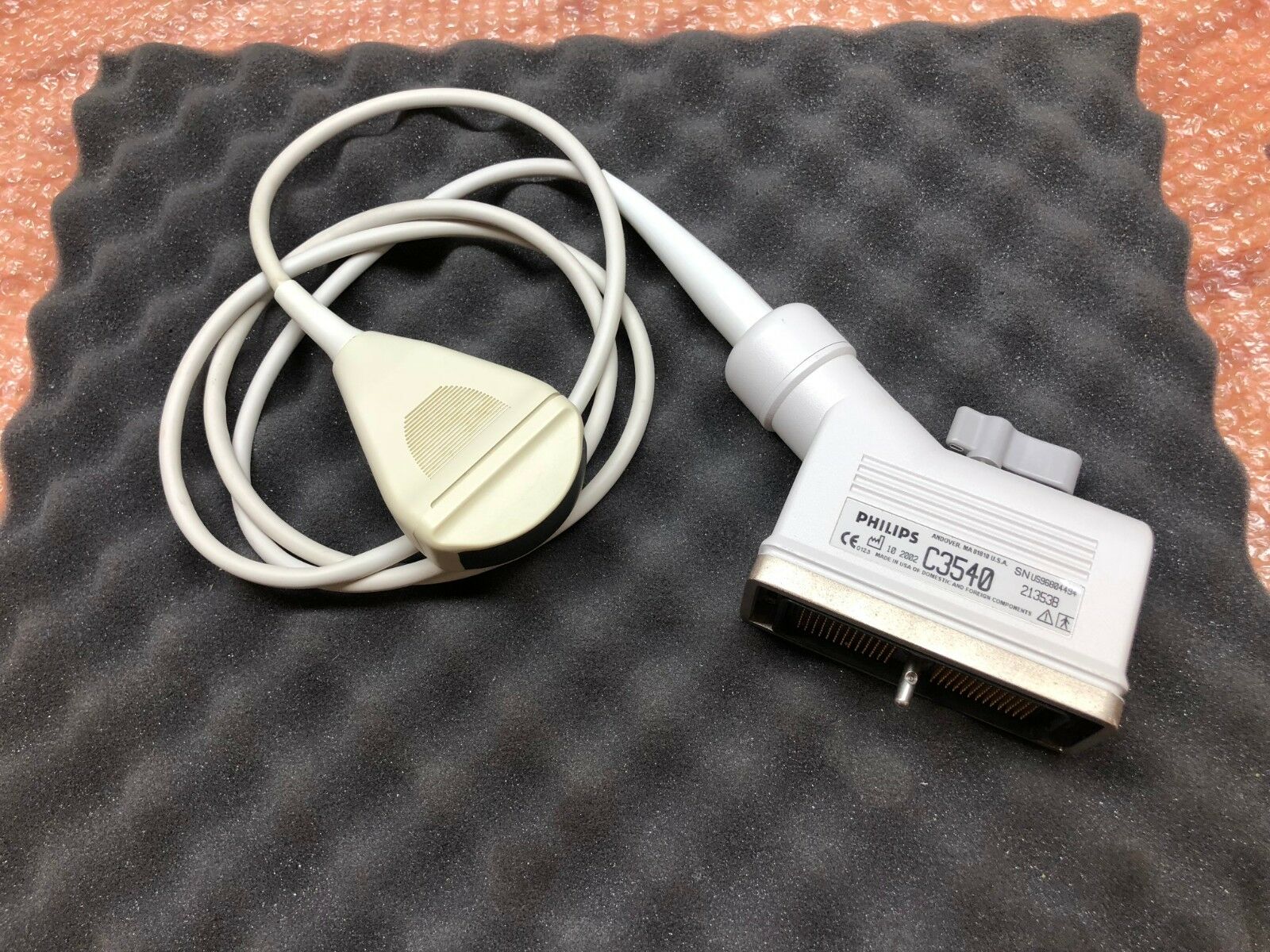 Philips C3540 Curved Array Ultrasound Transducer Probe 21353B DIAGNOSTIC ULTRASOUND MACHINES FOR SALE