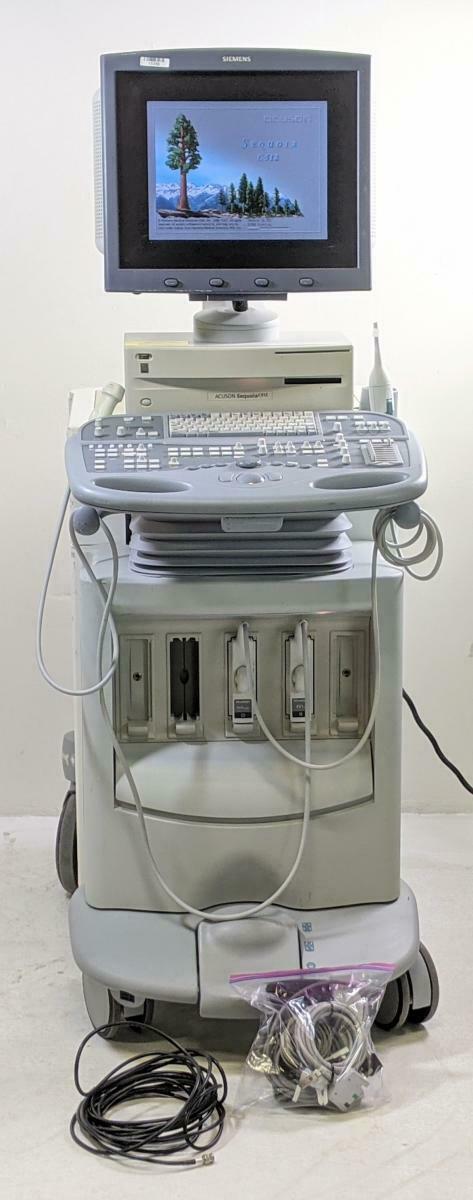 Siemens ACUSON Sequoia C512 Ultrasound Machine with 4V1C Transducer DIAGNOSTIC ULTRASOUND MACHINES FOR SALE