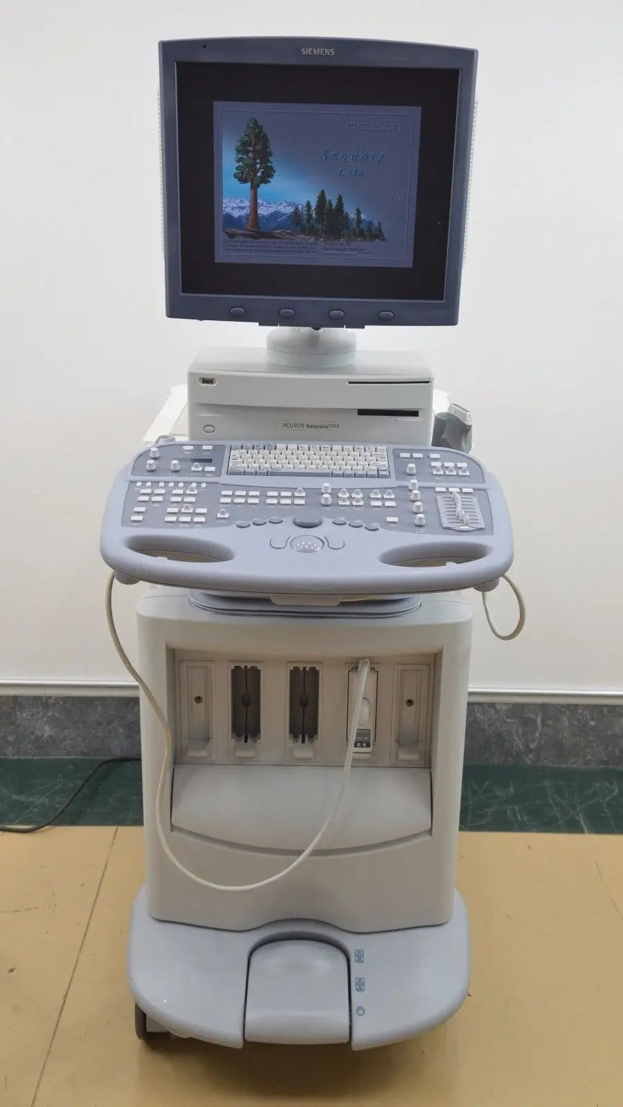 Siemens Sequoia Acuson C512 Cardiac Ultrasound w/ 17L5 HD Transducer (13537) DIAGNOSTIC ULTRASOUND MACHINES FOR SALE