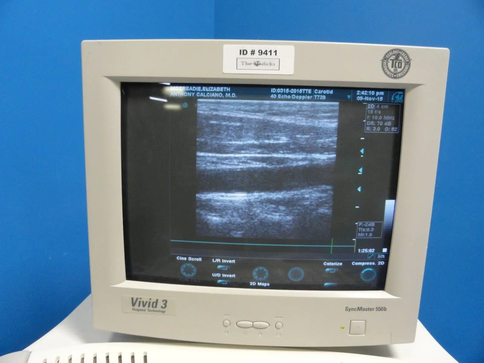 GE T739 P/N 2128151-2 6.7/D5.0 MHz  Linear Array Ultrasound Transducer  (9853) DIAGNOSTIC ULTRASOUND MACHINES FOR SALE