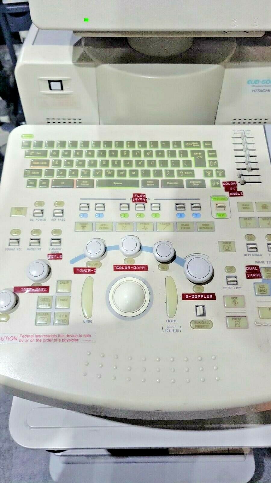 HITACHI Ultrasound eub 6000 DIAGNOSTIC ULTRASOUND MACHINES FOR SALE