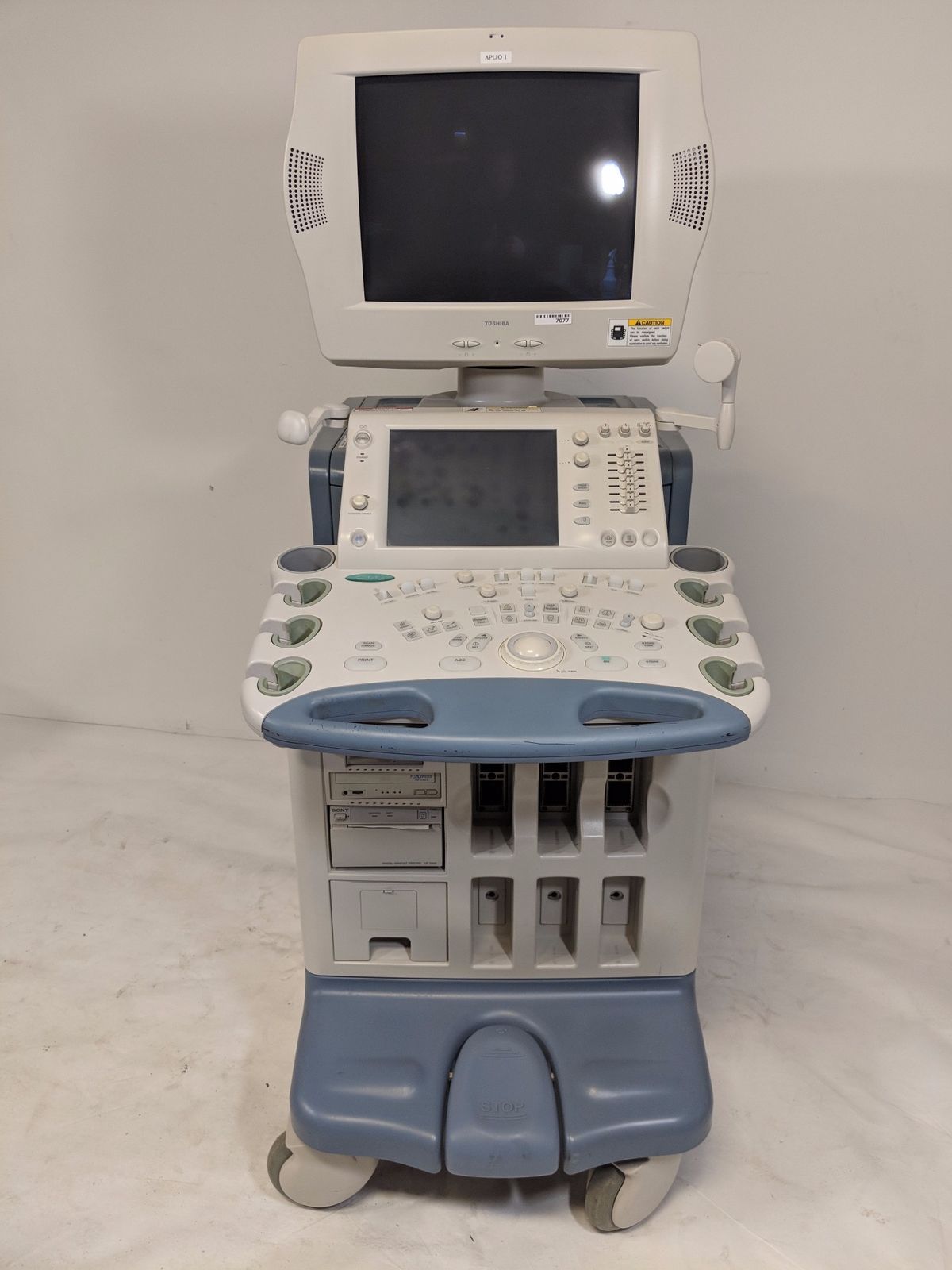 Toshiba Aplio 80 Diagnostic Ultrasound Machine SSA-770A - with Probes DIAGNOSTIC ULTRASOUND MACHINES FOR SALE