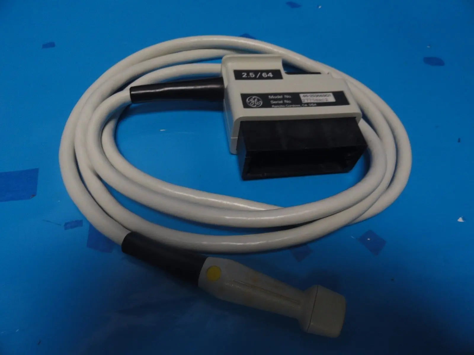 GE 2.5 / 64 P/N 46-253669G1 Sector Array Ultrasound Transducer (10544) DIAGNOSTIC ULTRASOUND MACHINES FOR SALE