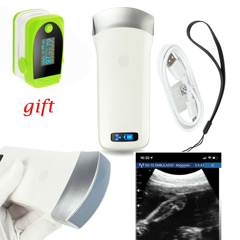 Wireless 3.5Mhz WIFI Ultrasound Scanner Electronic Array Probe IOS Android USB DIAGNOSTIC ULTRASOUND MACHINES FOR SALE