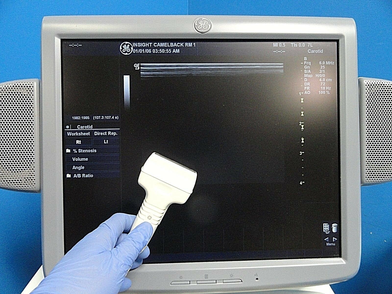 2012 GE 7L Linear Wide Band Array 3.0-7.0MHz Ultrasound Transducer Probe ~ 15346 DIAGNOSTIC ULTRASOUND MACHINES FOR SALE