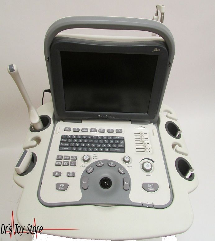 Sonoscape A6 Ultrasound System With 2 Probes DIAGNOSTIC ULTRASOUND MACHINES FOR SALE