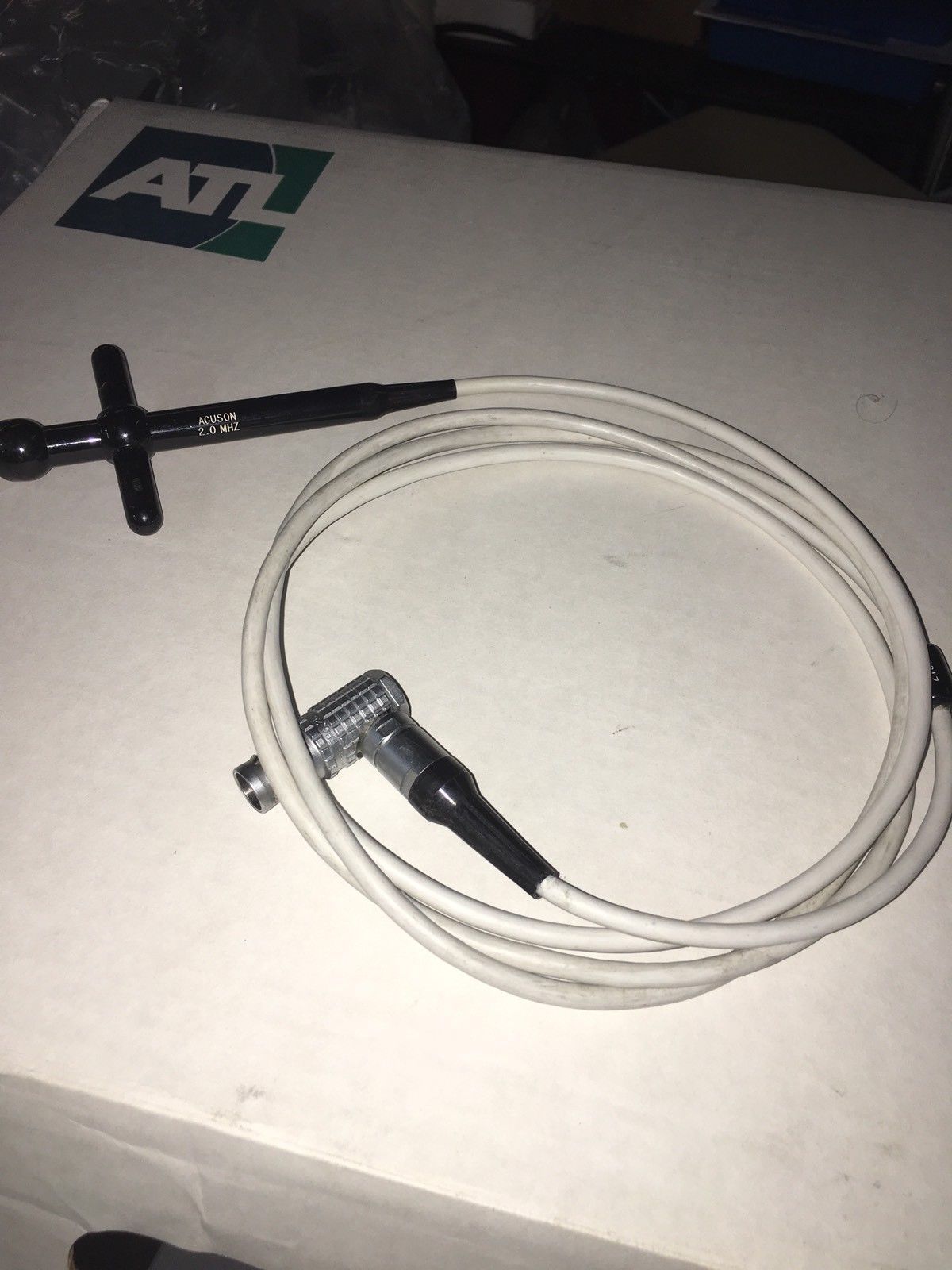 ACUSON 2.O MHZ transducer ultrasound probe t DIAGNOSTIC ULTRASOUND MACHINES FOR SALE