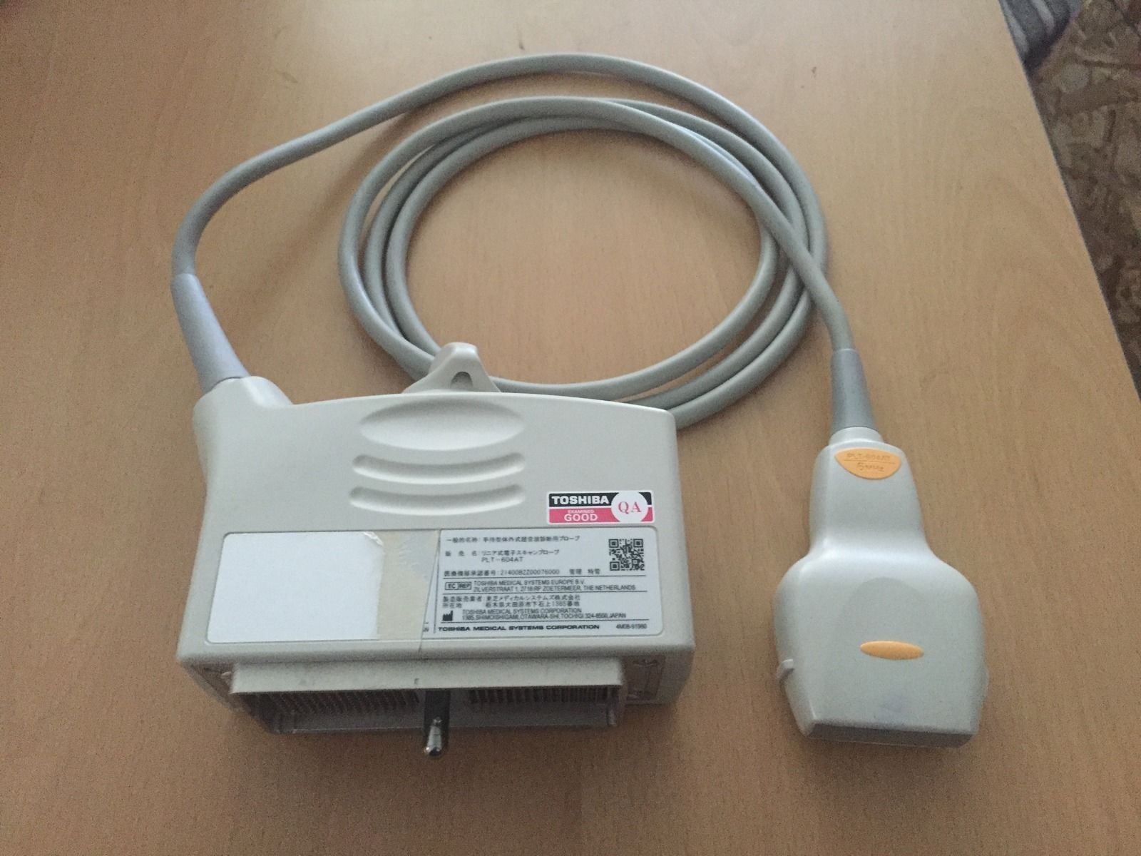 Toshiba Aplio PLT-604AT 6.0MHz Linear Ultrasound Transducer Medical Equipment DIAGNOSTIC ULTRASOUND MACHINES FOR SALE