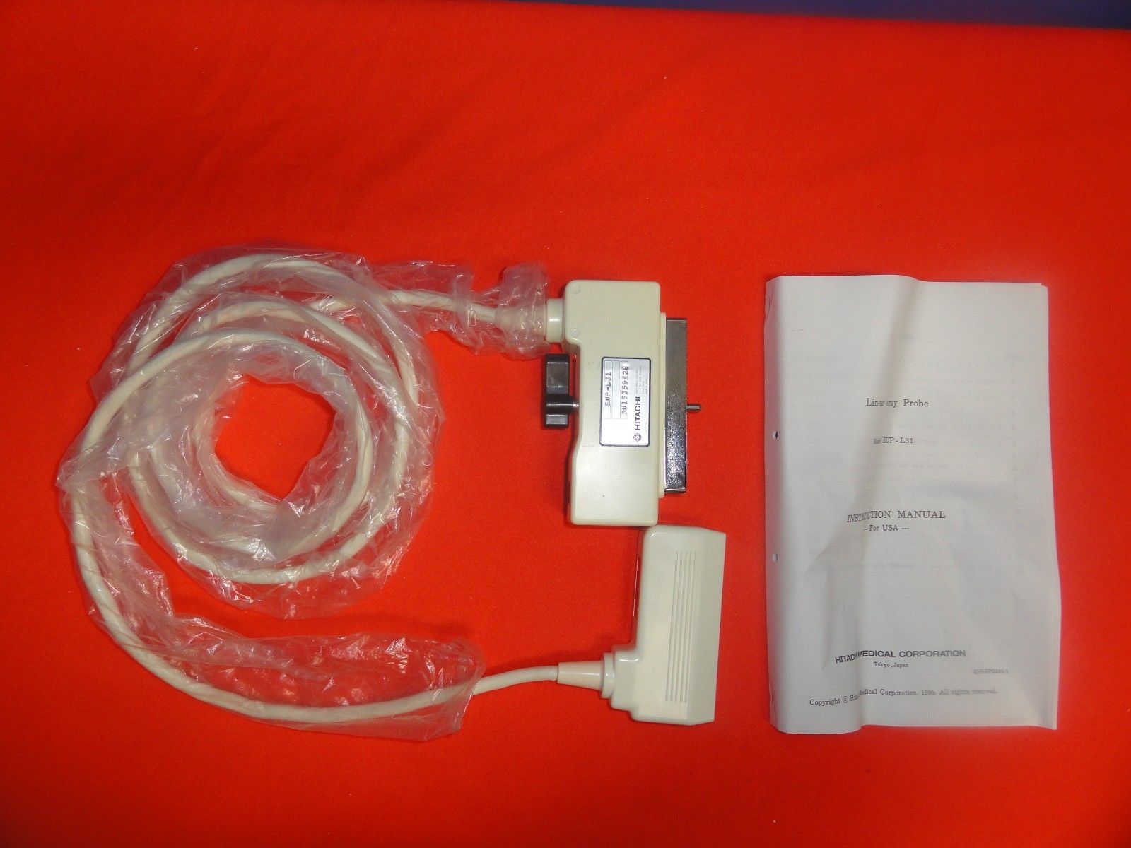 Hitachi EUP-L31 Linear Array ultrasound Probe for EUB-515 (6050) DIAGNOSTIC ULTRASOUND MACHINES FOR SALE