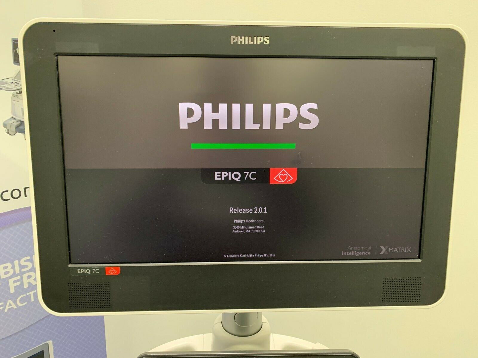 PHILIPS EPIQ 7C 4D CARIAC/VASCULAR ULTRASOUND SYSTEM XMATRIX DIAGNOSTIC ULTRASOUND MACHINES FOR SALE