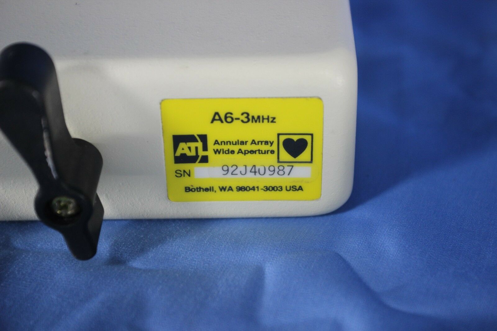 ATL A6 3mhz Ultrasound Transducer Probe DIAGNOSTIC ULTRASOUND MACHINES FOR SALE