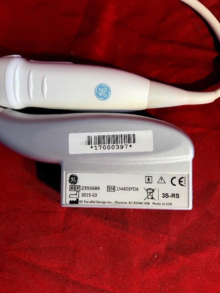 GE 3S-RS Cardiac Ultrasound Transducer Probe 2015 DIAGNOSTIC ULTRASOUND MACHINES FOR SALE