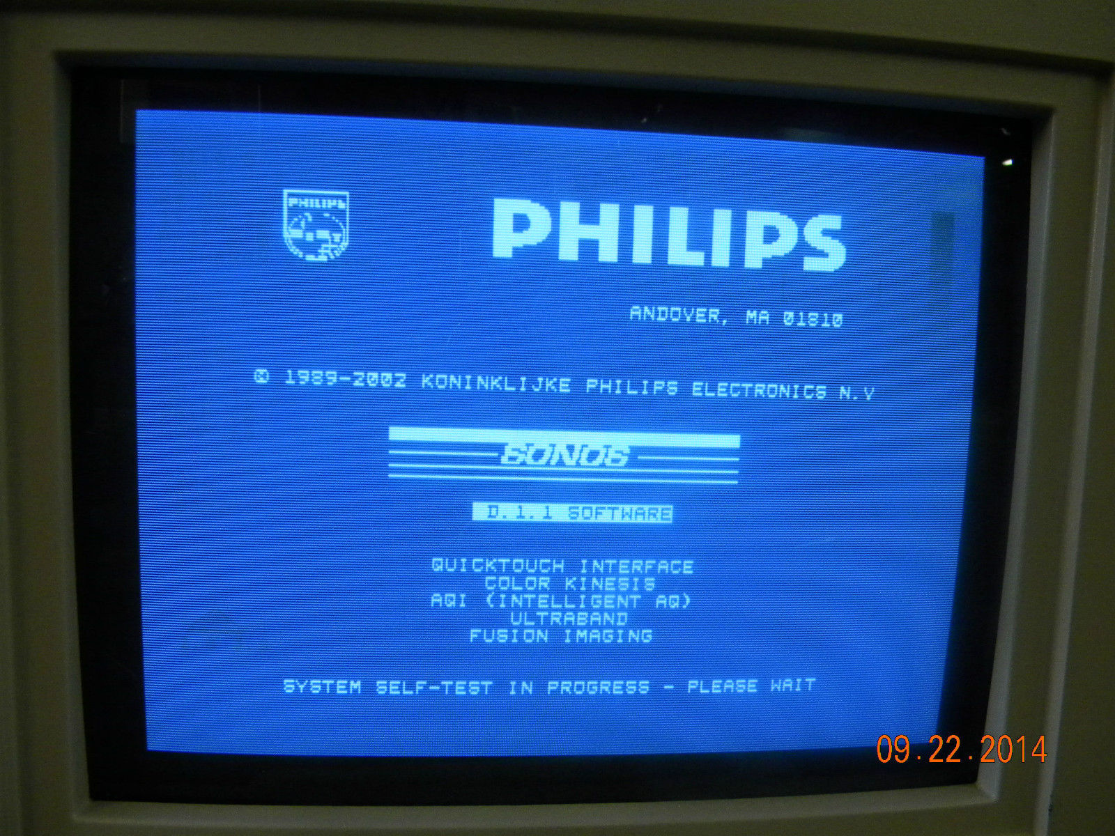 a computer screen with a message on it