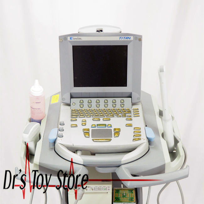 Sonosite Titan Portable Ultrasound With Curved Array & Transvaginal Transducers DIAGNOSTIC ULTRASOUND MACHINES FOR SALE