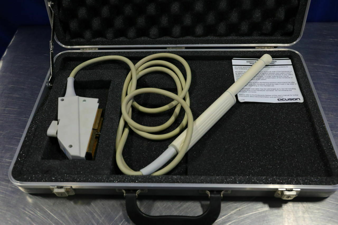 ACUSON EC7 Ultrasound Transducer WITH CASE DIAGNOSTIC ULTRASOUND MACHINES FOR SALE