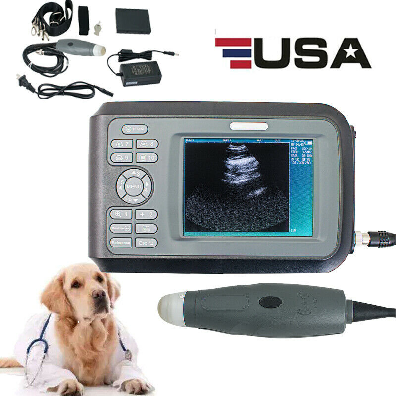 Best Veterinary Handheld Palm Ultrasound Scanner With Sector Probe 3.5MHZ New US DIAGNOSTIC ULTRASOUND MACHINES FOR SALE