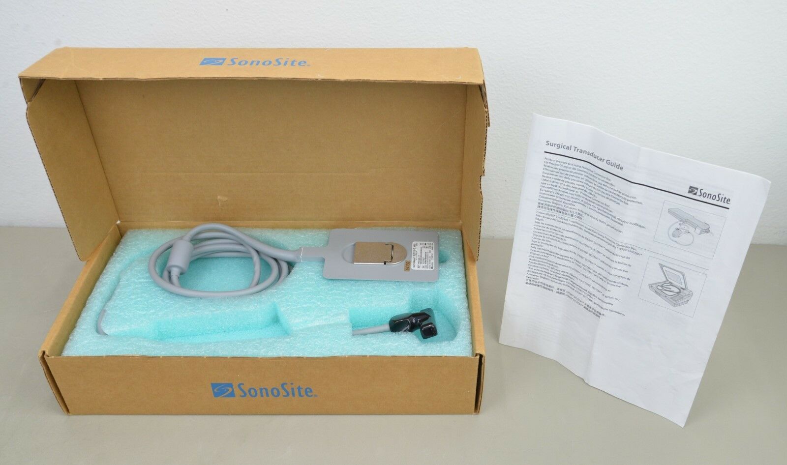 SonoSite MicroMaxx SLT/10-5 MHz 52mm Ultrasound Transducer REF P05180-12 (16132) DIAGNOSTIC ULTRASOUND MACHINES FOR SALE