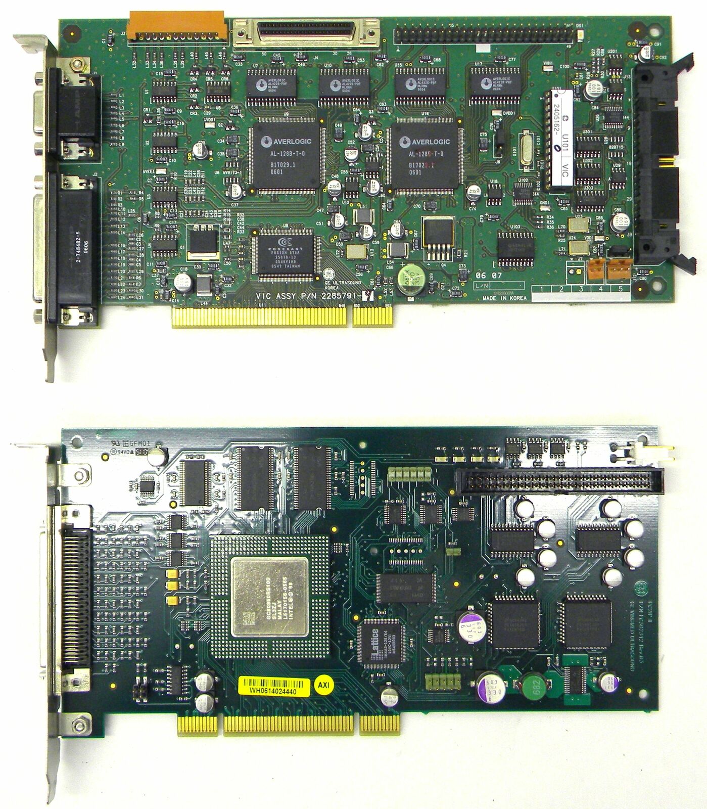 GE Logiq 5 Pro Ultrasound Board Set 2285791-9 VIC & FC302312 PC2IP II + Cables DIAGNOSTIC ULTRASOUND MACHINES FOR SALE