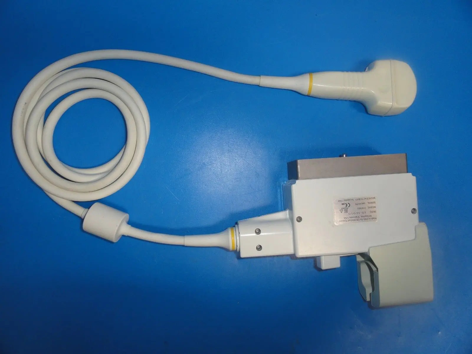 GE 548c Ref 2197483 3.75-5.0 / D 3.75 MHz Convex Ultrasound Transducer (6053 ) DIAGNOSTIC ULTRASOUND MACHINES FOR SALE