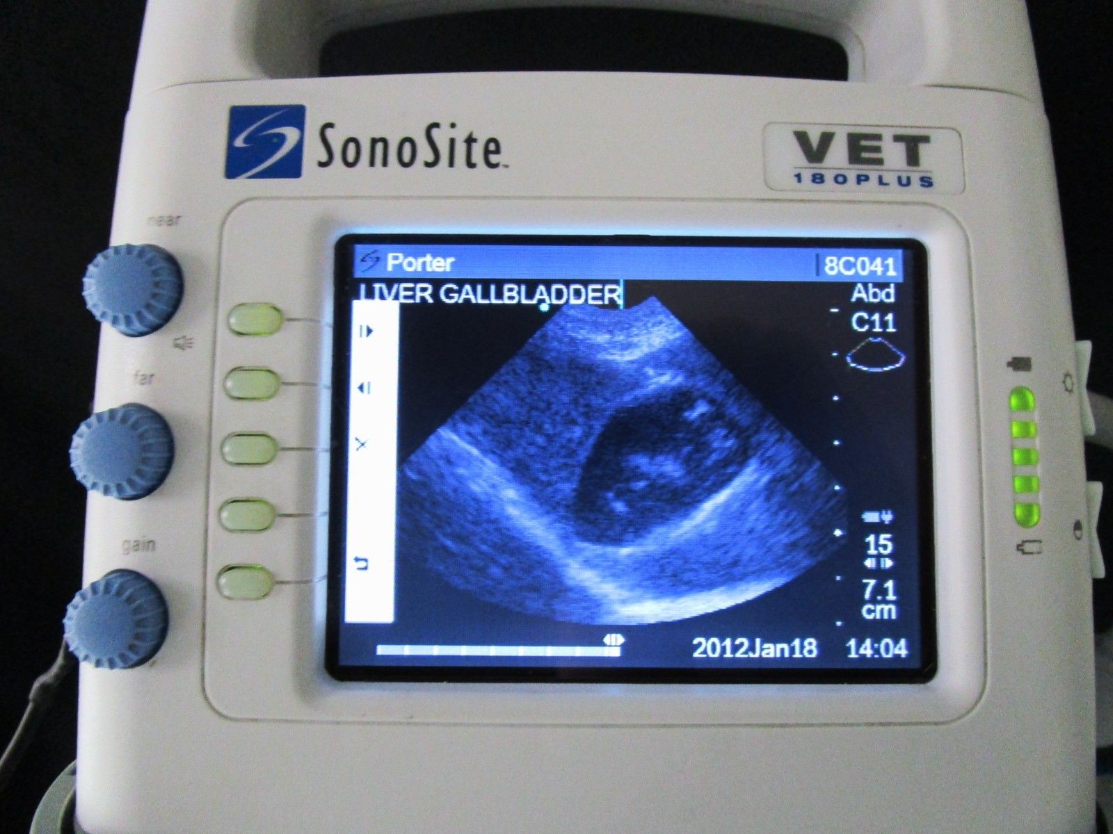 Sonosite 180 Plus VET Portable Ultrasound with L38/10-5 MHz Transducer Probe DIAGNOSTIC ULTRASOUND MACHINES FOR SALE