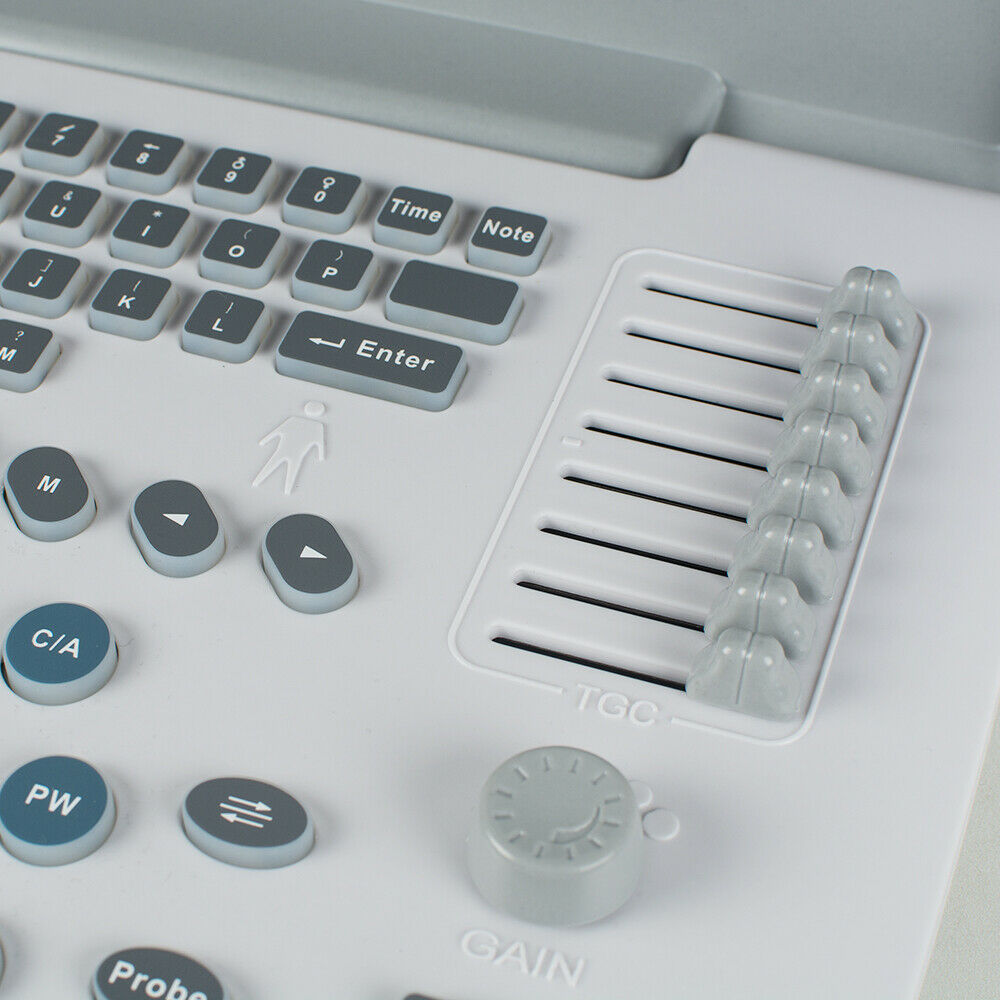 Portable LCD Digital Ultrasound Scanner Machine Convex+Transvaginal 2 Probe DHL DIAGNOSTIC ULTRASOUND MACHINES FOR SALE