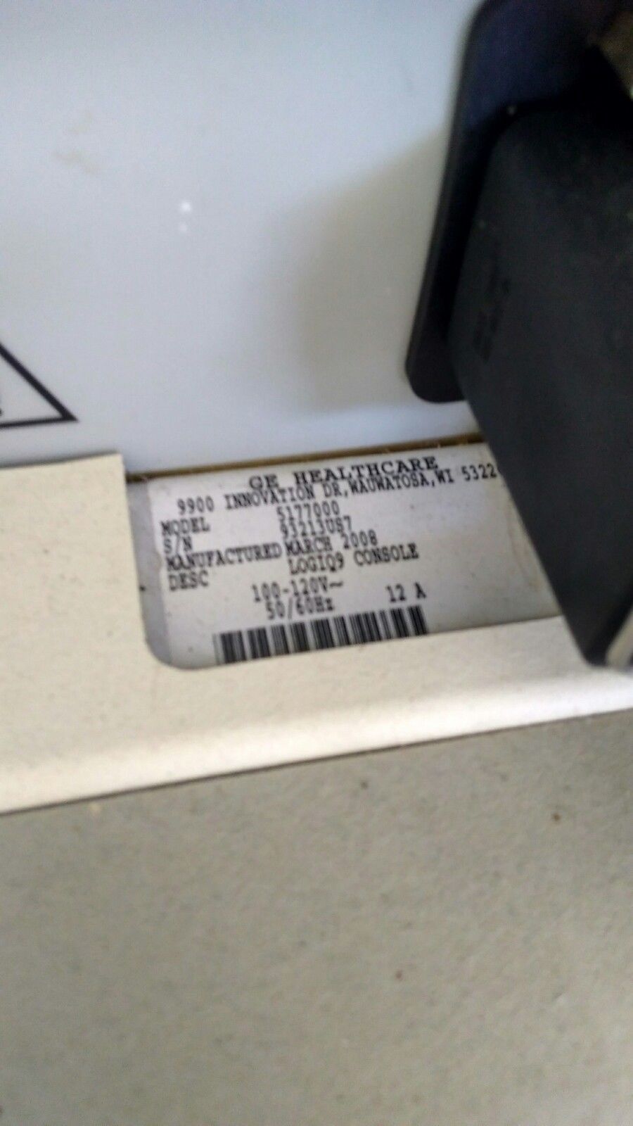 2008 GE Logiq 9 Ultrasound System with Flat screen Monitor. With 4c Transducer DIAGNOSTIC ULTRASOUND MACHINES FOR SALE