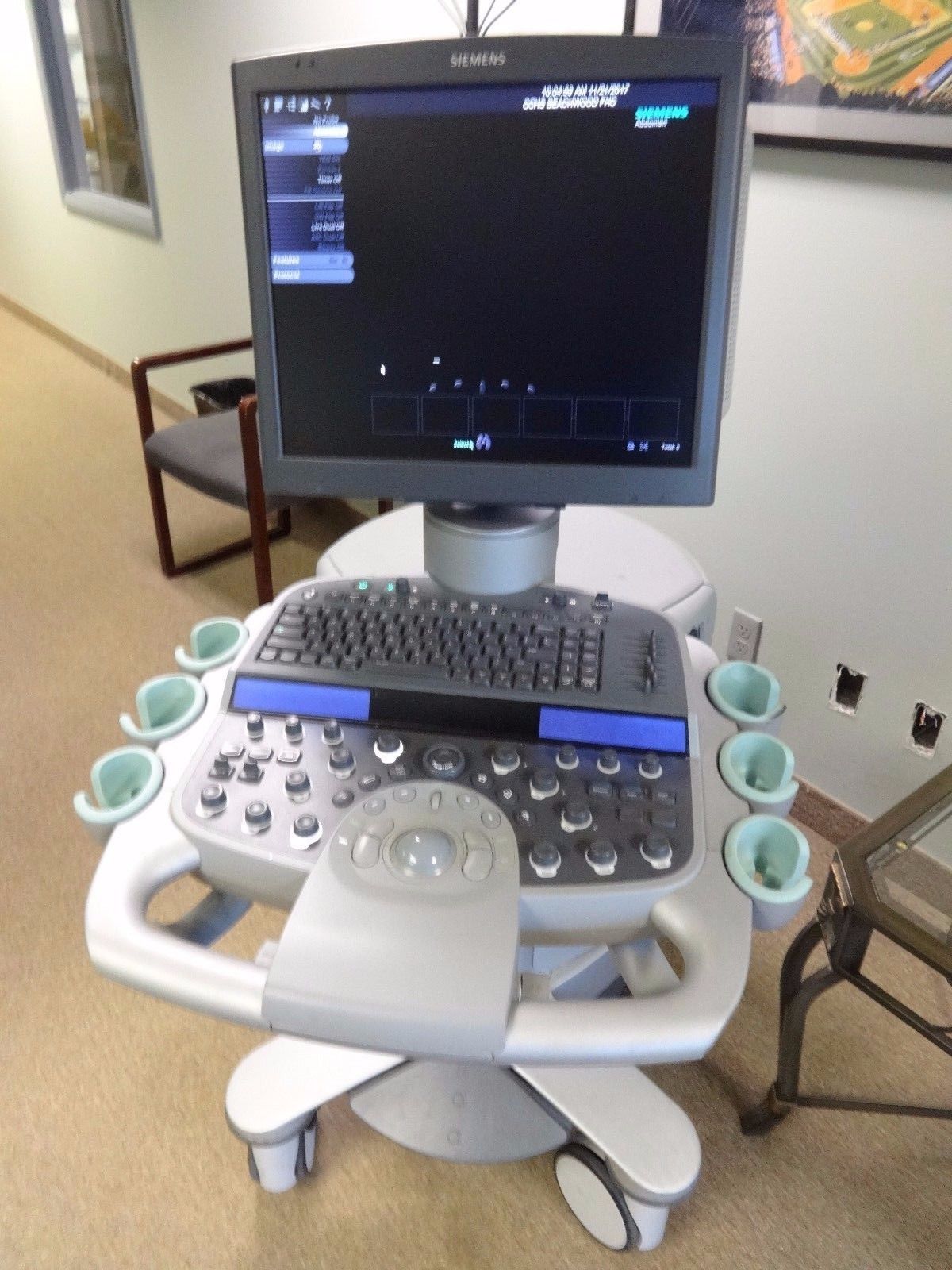 Siemens Acuson S2000 Ultrasound System, DOM 2012 DIAGNOSTIC ULTRASOUND MACHINES FOR SALE