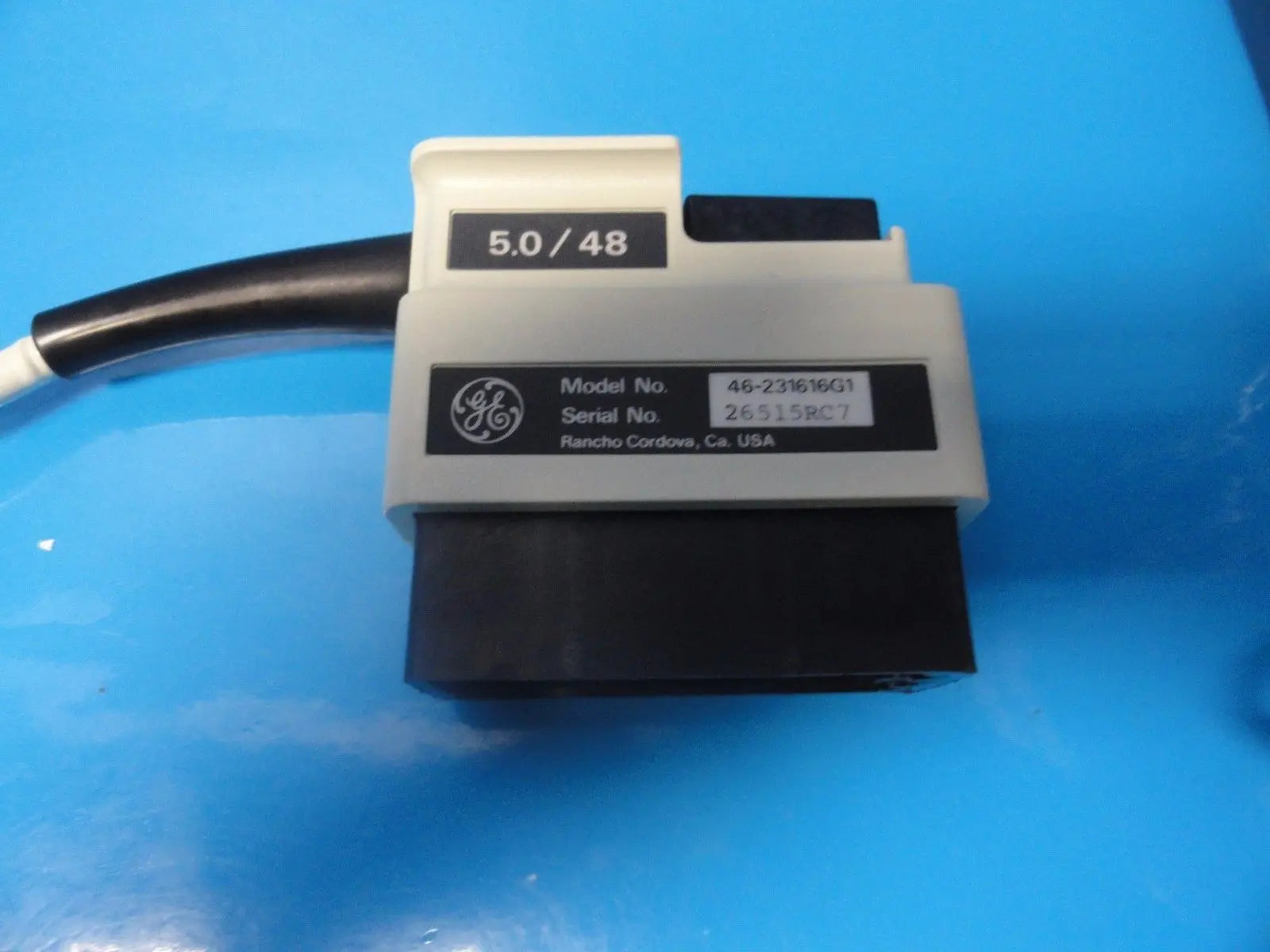 GE 5.0 / 48 P/N 46-231616G1 Sector Array Ultrasound Transducer (10544) DIAGNOSTIC ULTRASOUND MACHINES FOR SALE