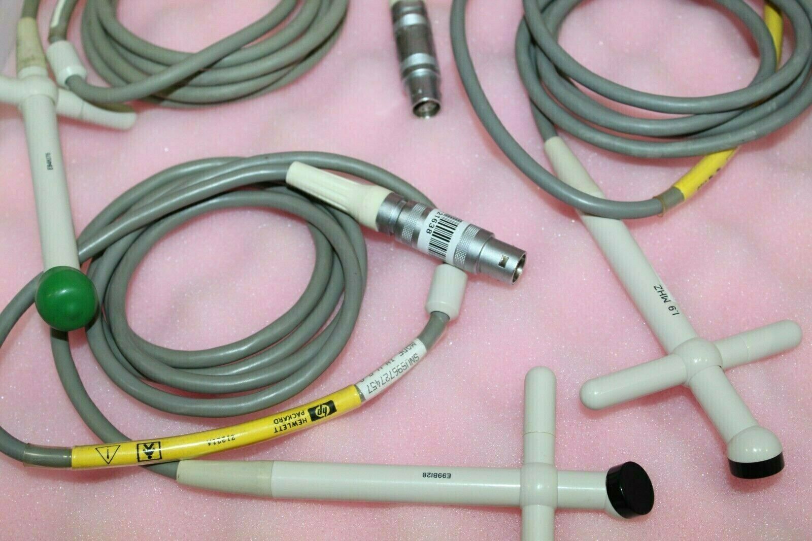 HP/Agilent 21221A Ultrasound Doppler Transducer Probe -LOT OF 3! DIAGNOSTIC ULTRASOUND MACHINES FOR SALE